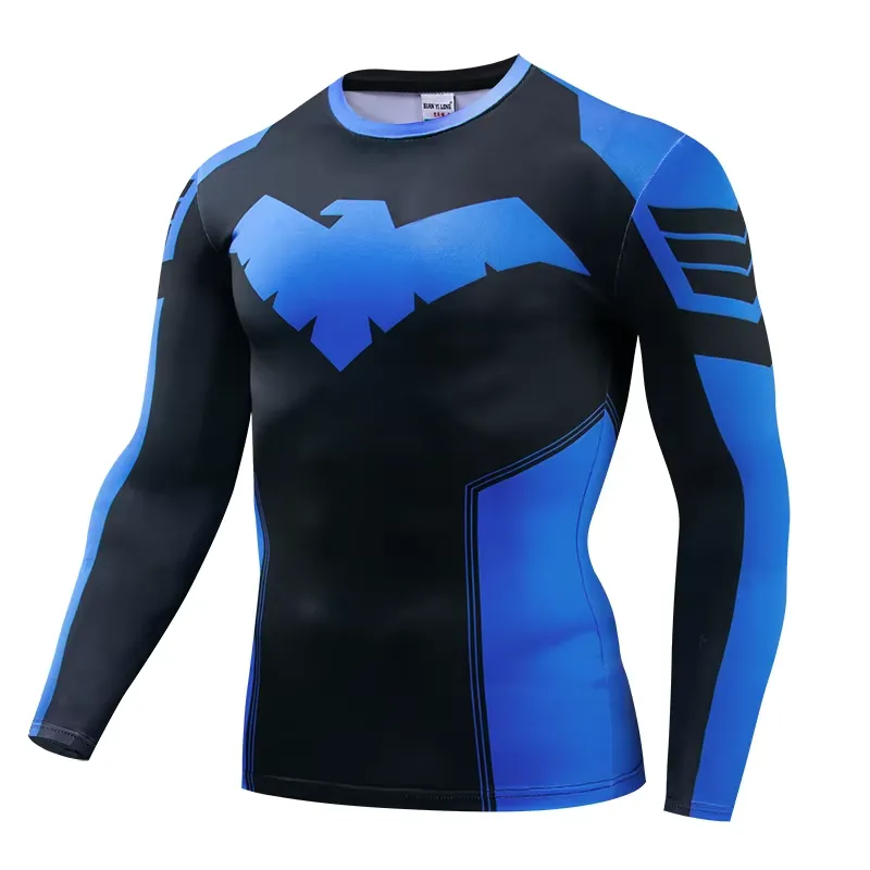Mens Fashion Summer - Camiseta de Compressão Masculina 2026 de
