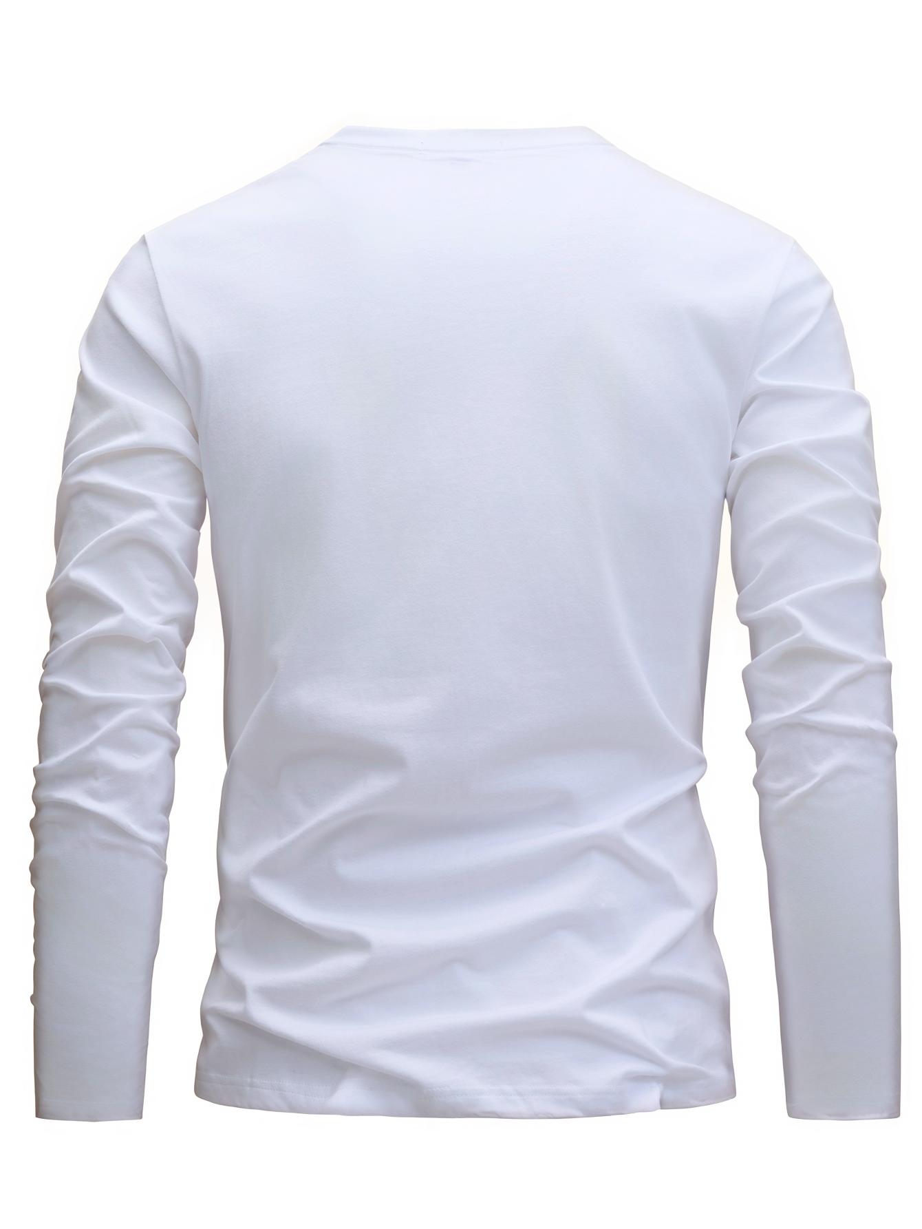 Camiseta de manga comprida par - Men'S Fashion T Shirts avaliação e preço
