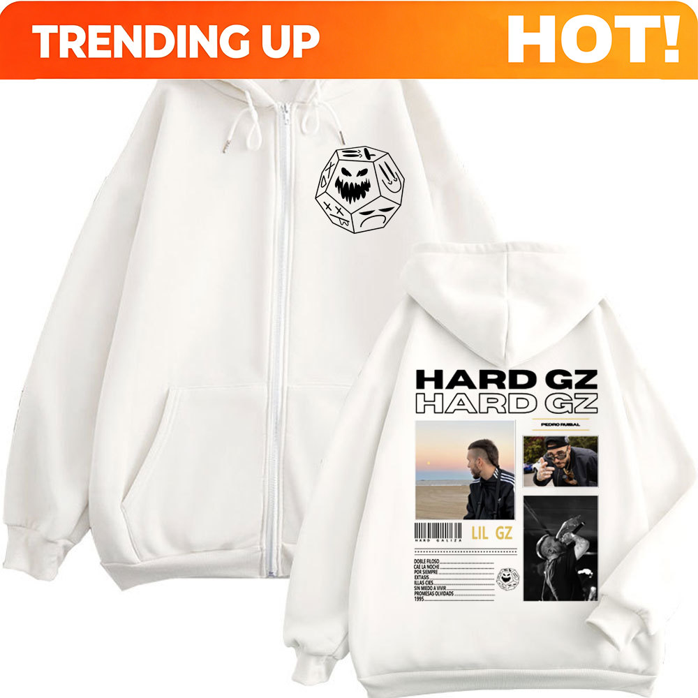 Hoodies com Zíper Rapper HARD  - Mens Fashion Zip Up Hoodies avaliação e preço