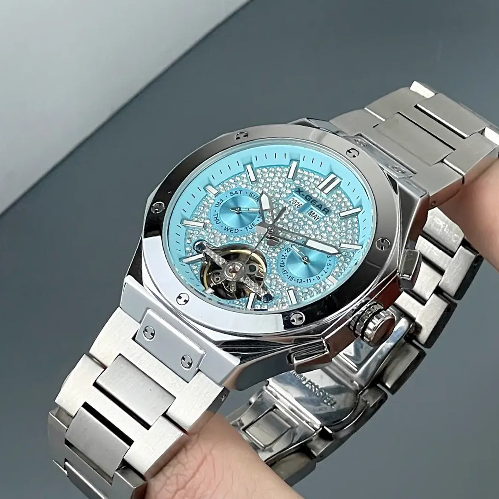 Novo Relógio Automático Tourbi - Men'S Fashion X avaliação e preço