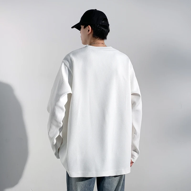 Camiseta masculina de malha ca - Men'S Fashion T Shirts avaliação e preço