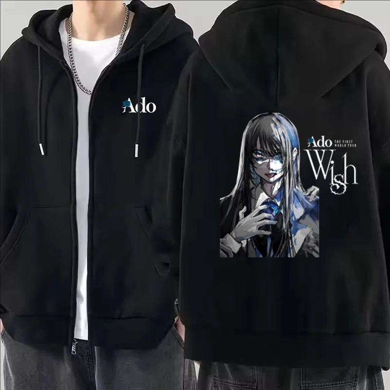 Moletons com Zíper Estampados  - Mens Fashion Zip Up Hoodies avaliação e preço