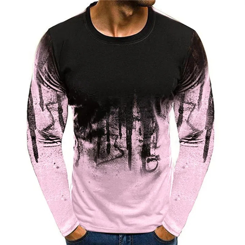 Camiseta Masculina com Estampa - Men'S Fashion T Shirts avaliação e preço