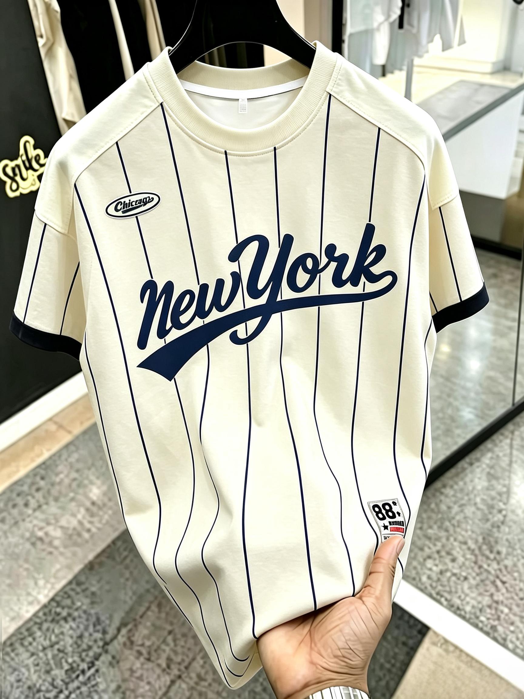 Camiseta Masculina de Verão co - Men'S Fashion New York avaliação e preço