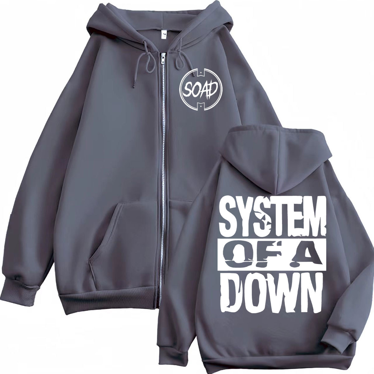 Moletom com Zíper Estampado da - Mens Fashion Zip Up Hoodies avaliação e preço