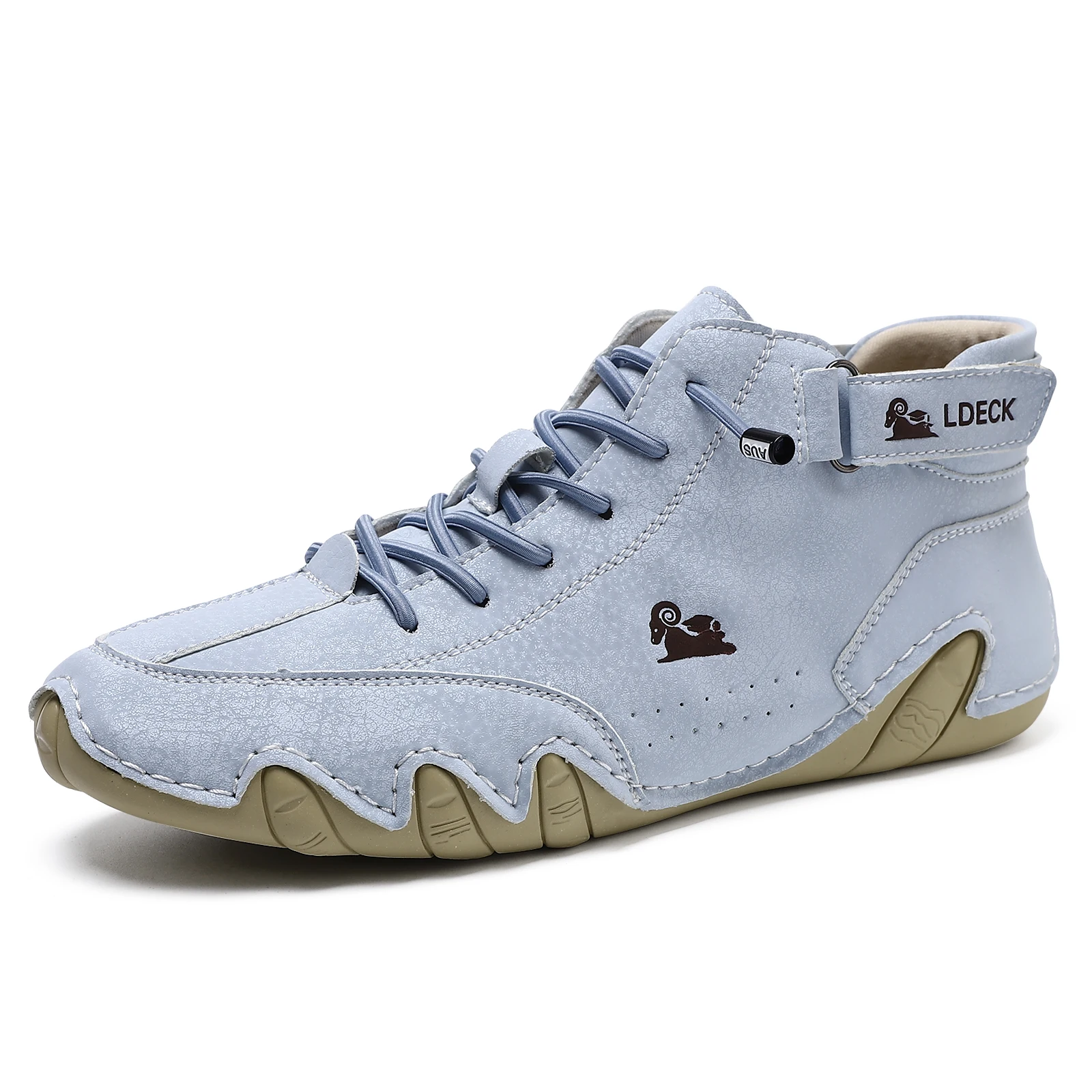 Botas de Couro Masculinas, Bot - Mens Fashion Trainers avaliação e preço