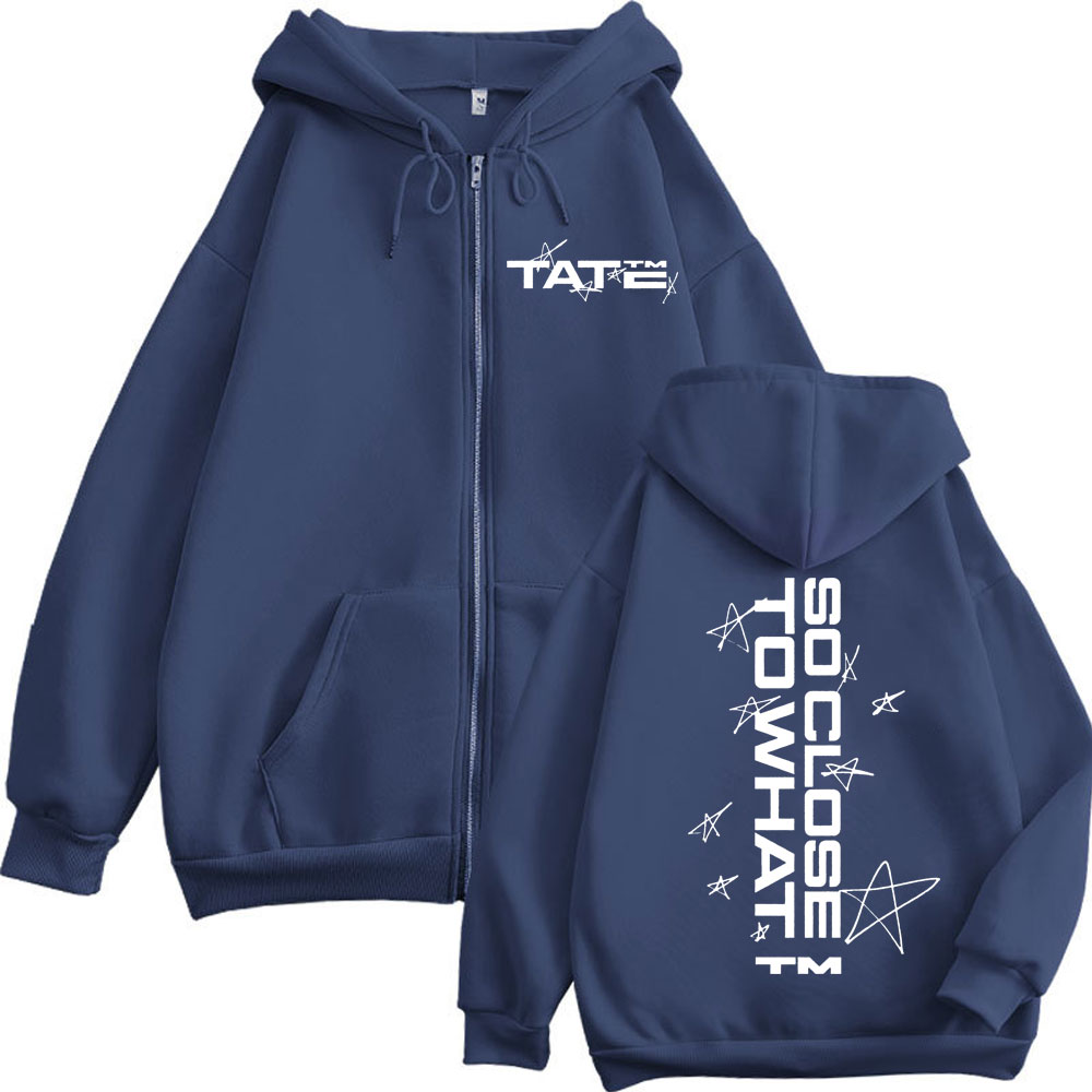 Tate McRae So Close To What Pr - Mens Fashion Zip Up Hoodies avaliação e preço