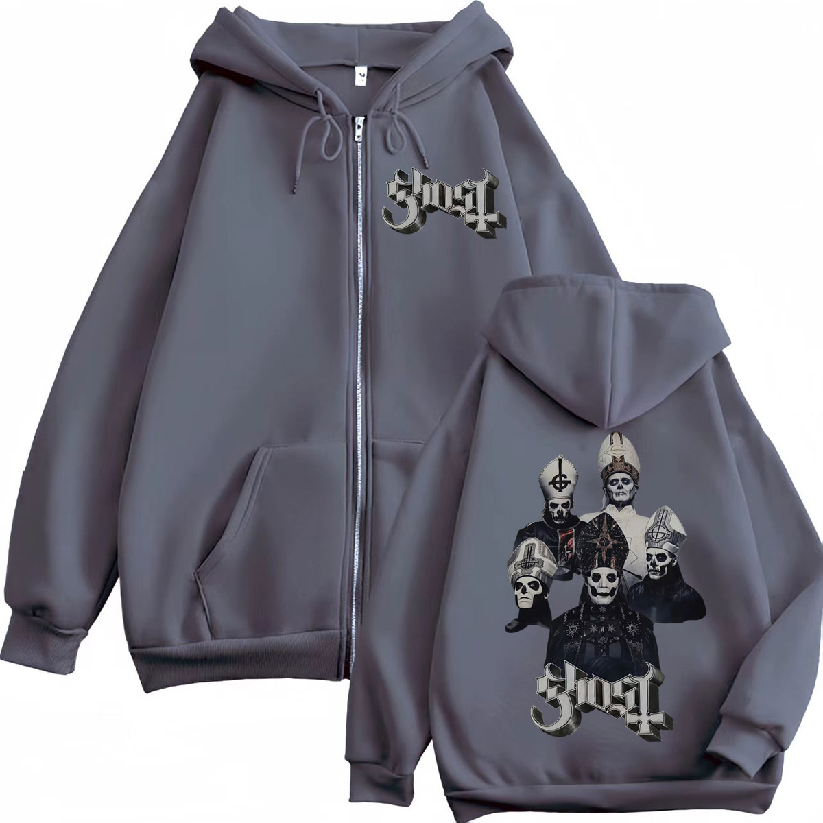 Oferta Imperdível: Moletom com - Mens Fashion Zip Up Hoodies avaliação e preço