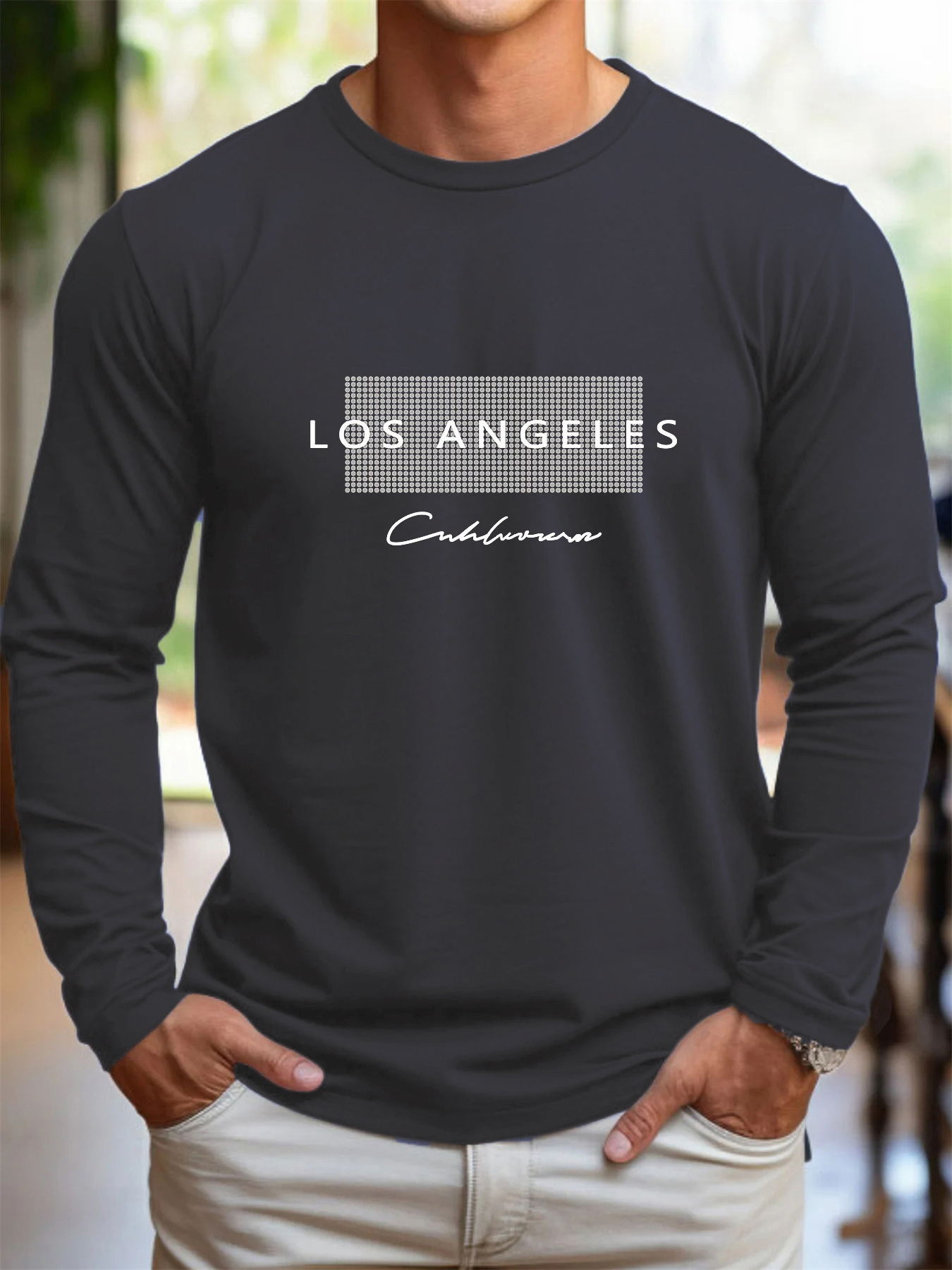 Camiseta masculina de manga co - Men'S Fashion T Shirts avaliação e preço