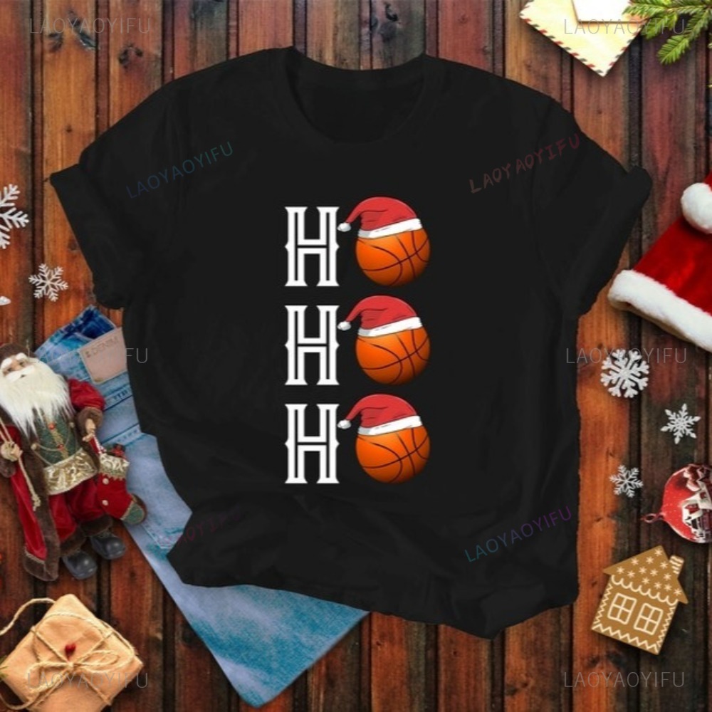 Ho ho ho basquete papai noel c - Men'S Fashion With Hat avaliação e preço