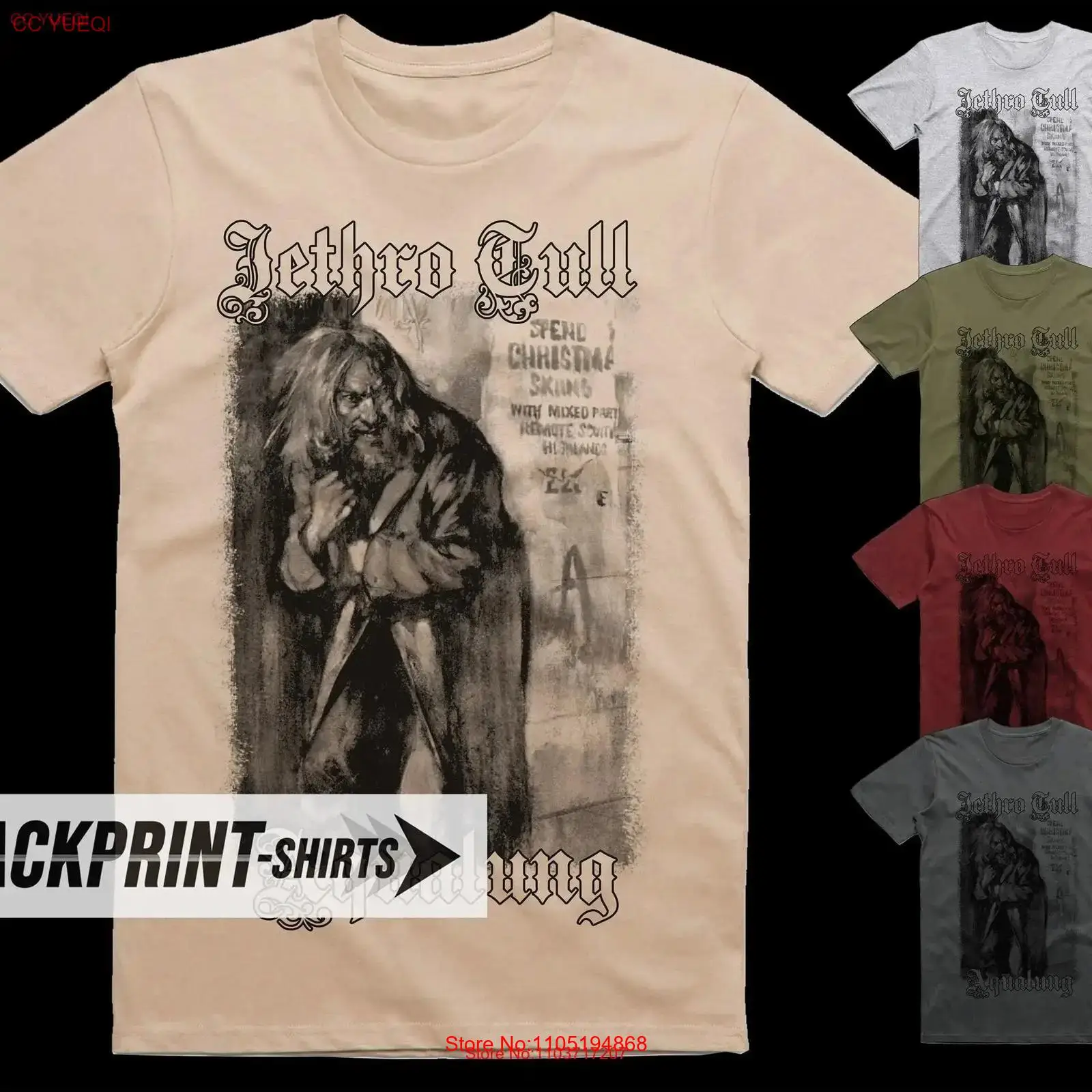 Jethro tull aqualung v1 poster - Poster Men Fashion avaliação e preço