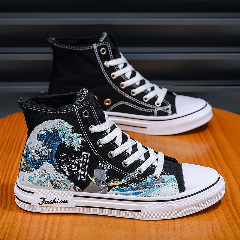Tênis Masculino Cano Alto de L - Mens Fashion Trainers avaliação e preço